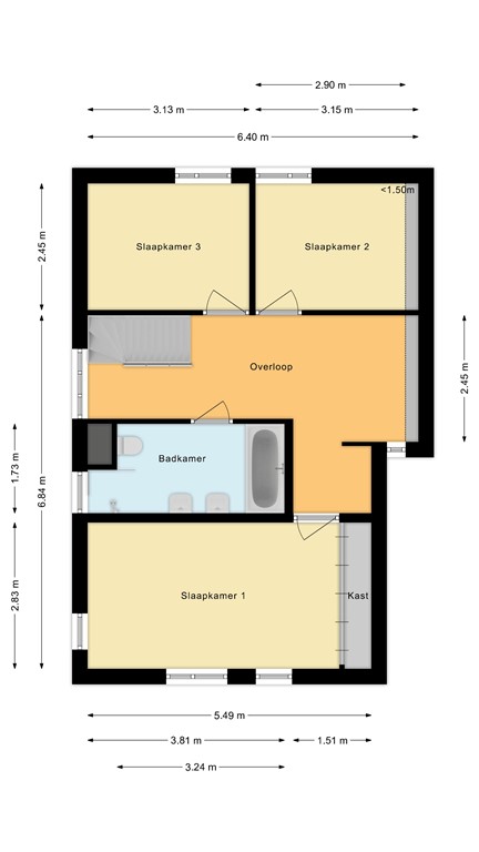 mediumsize floorplan